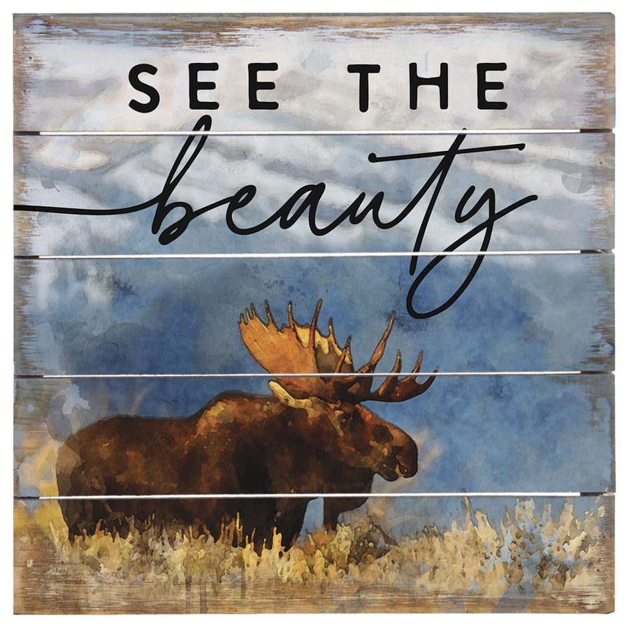 See Beauty Moose 8"