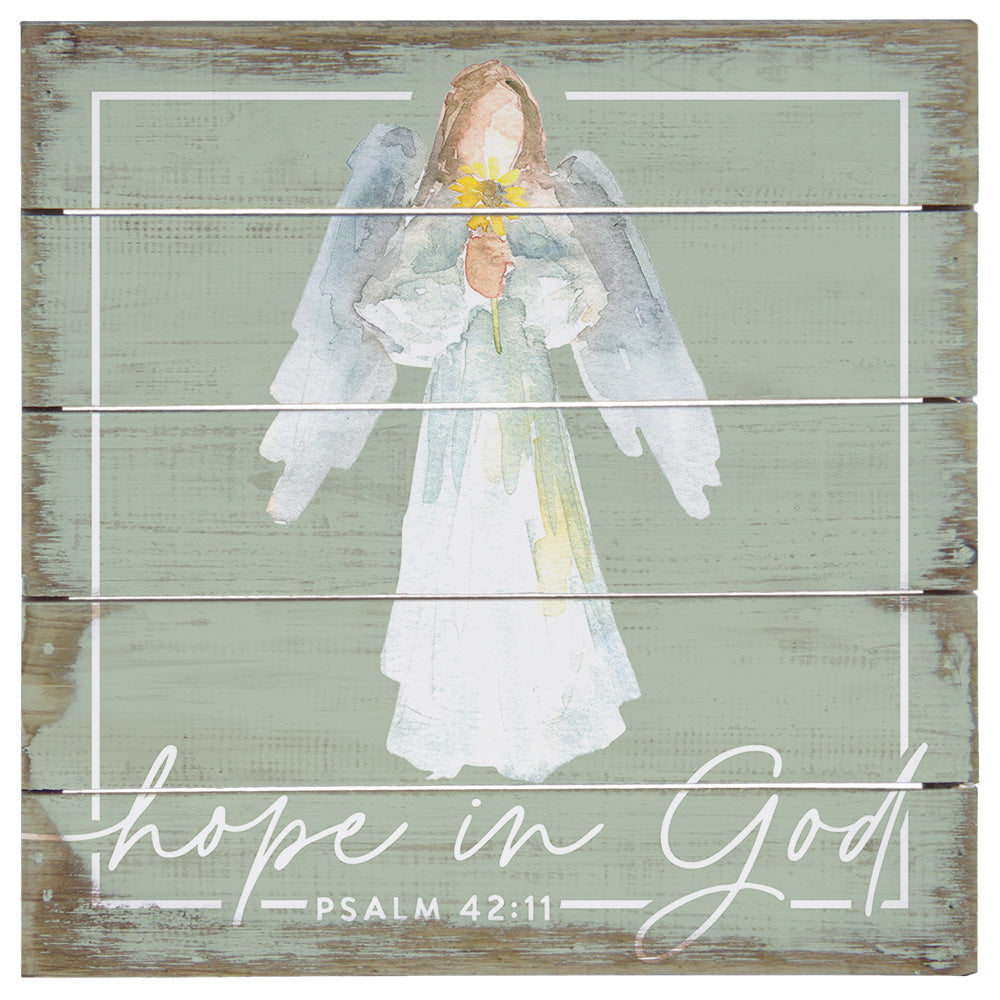 Hope In God Angel 8"