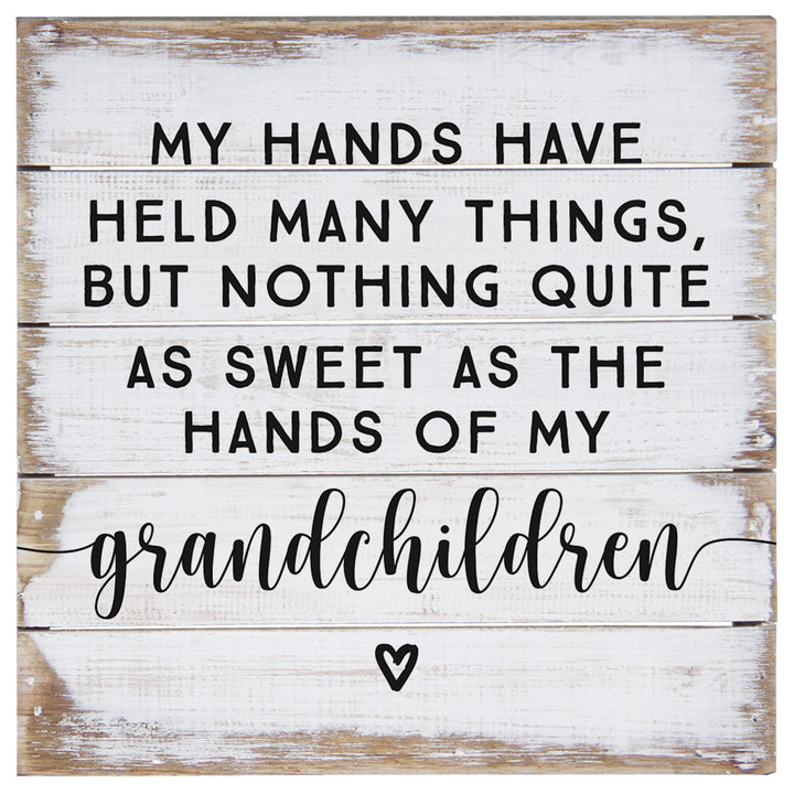 Hands Of Grandchildren 8"