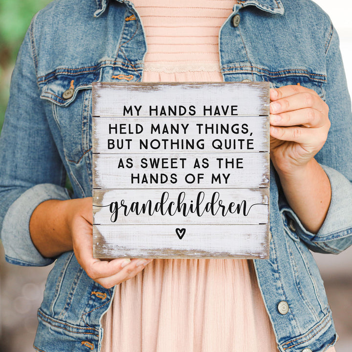 Hands Of Grandchildren