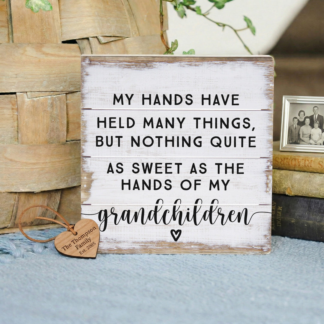 Hands Of Grandchildren