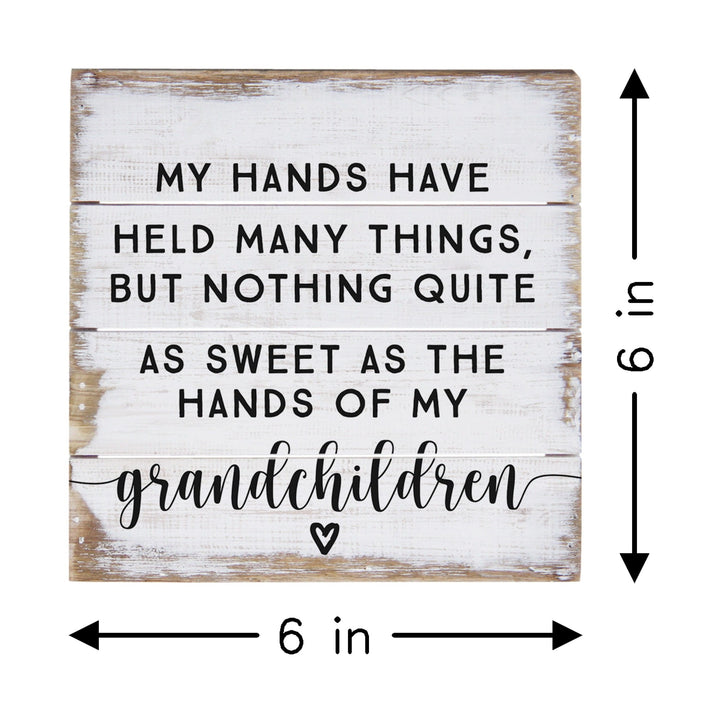 Hands Of Grandchildren