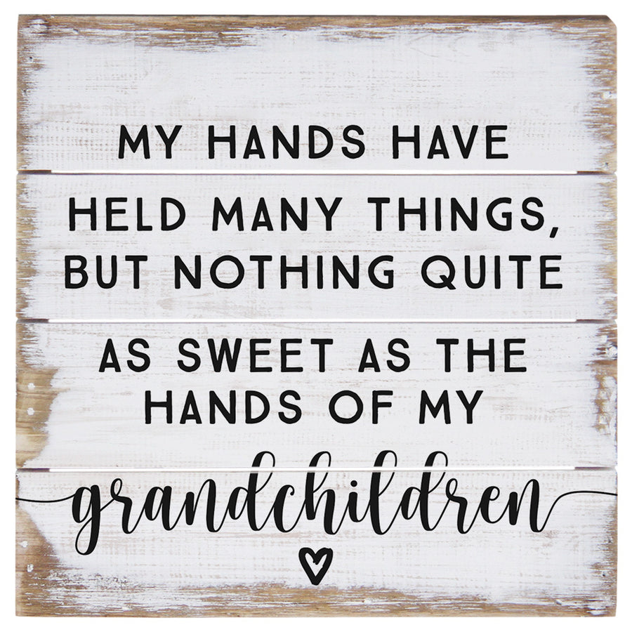 Hands Of Grandchildren 6"