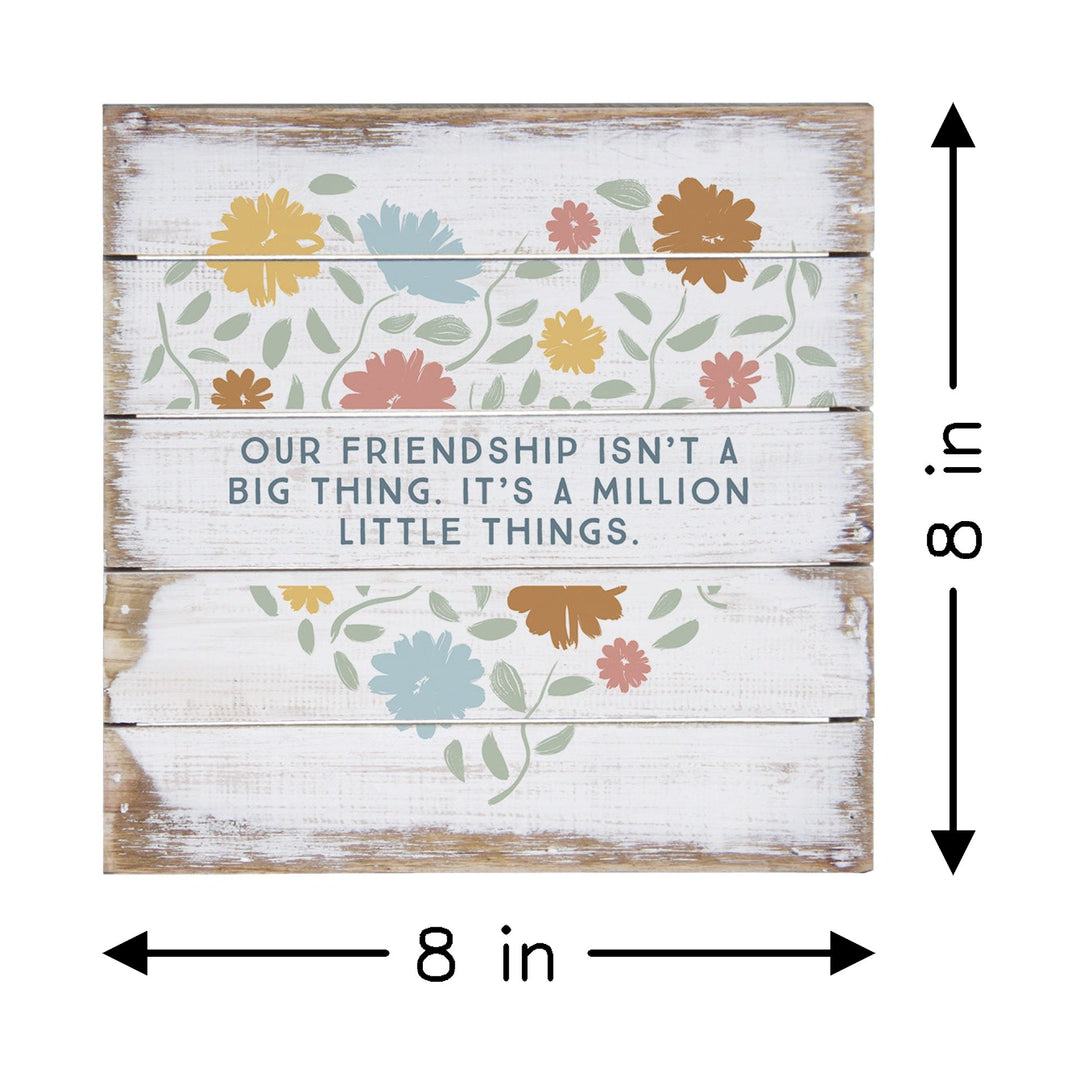 Friendship Floral Heart