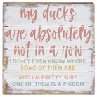 Ducks Not In Row 6"