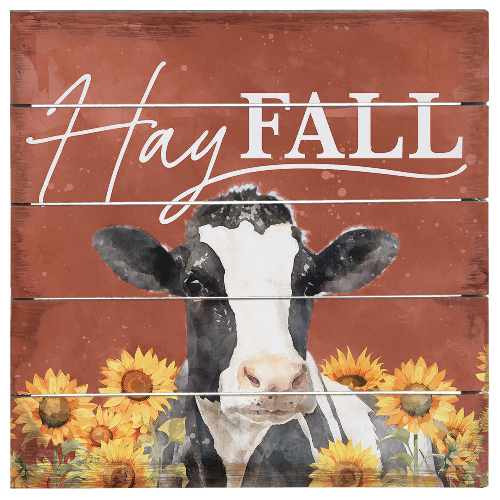 Hay Fall Cow