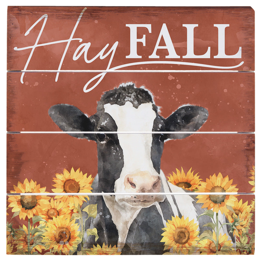 Hay Fall Cow