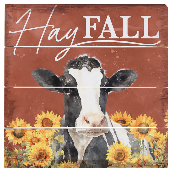 Hay Fall Cow