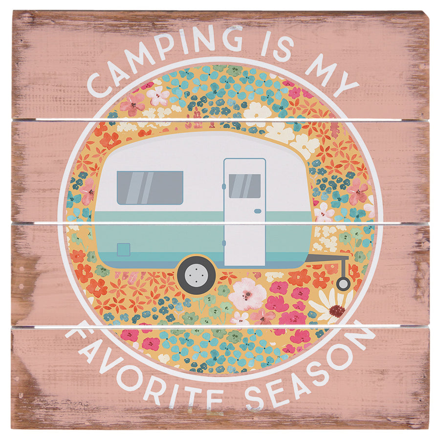 Camping Favorite Floral 6"