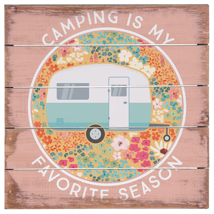 Camping Favorite Floral 8"