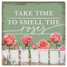 Smell Roses Green - 6"