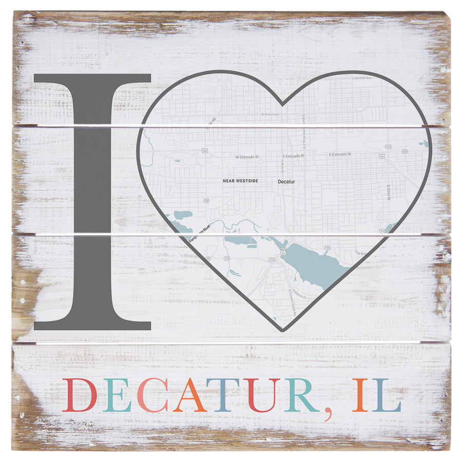 I Heart Map LOC 6"