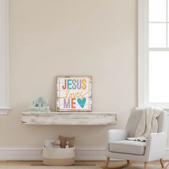 Jesus Loves Colorful