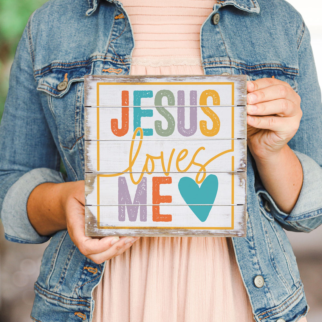 Jesus Loves Colorful