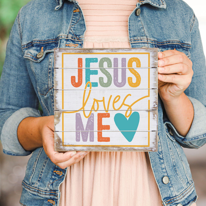 Jesus Loves Colorful