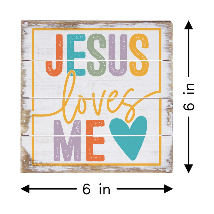 Jesus Loves Colorful
