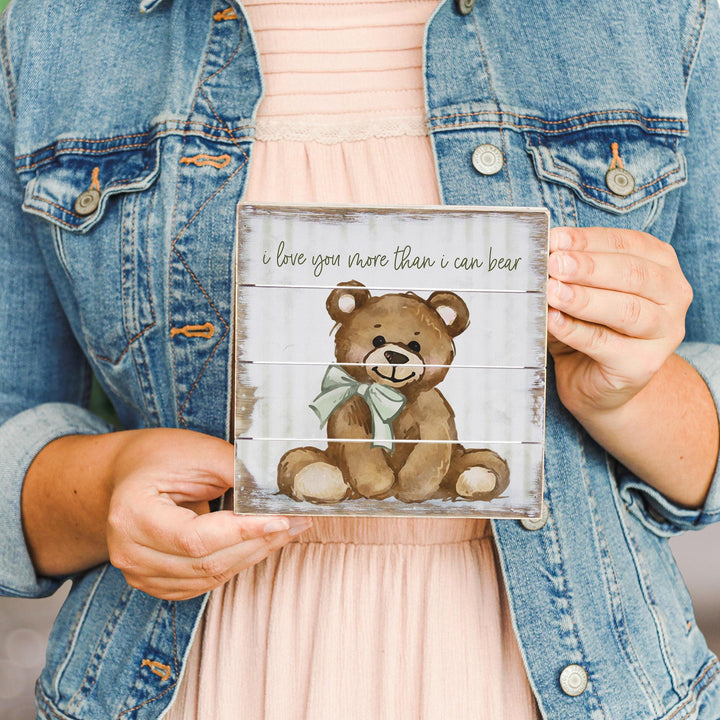 Love More Teddy Bear