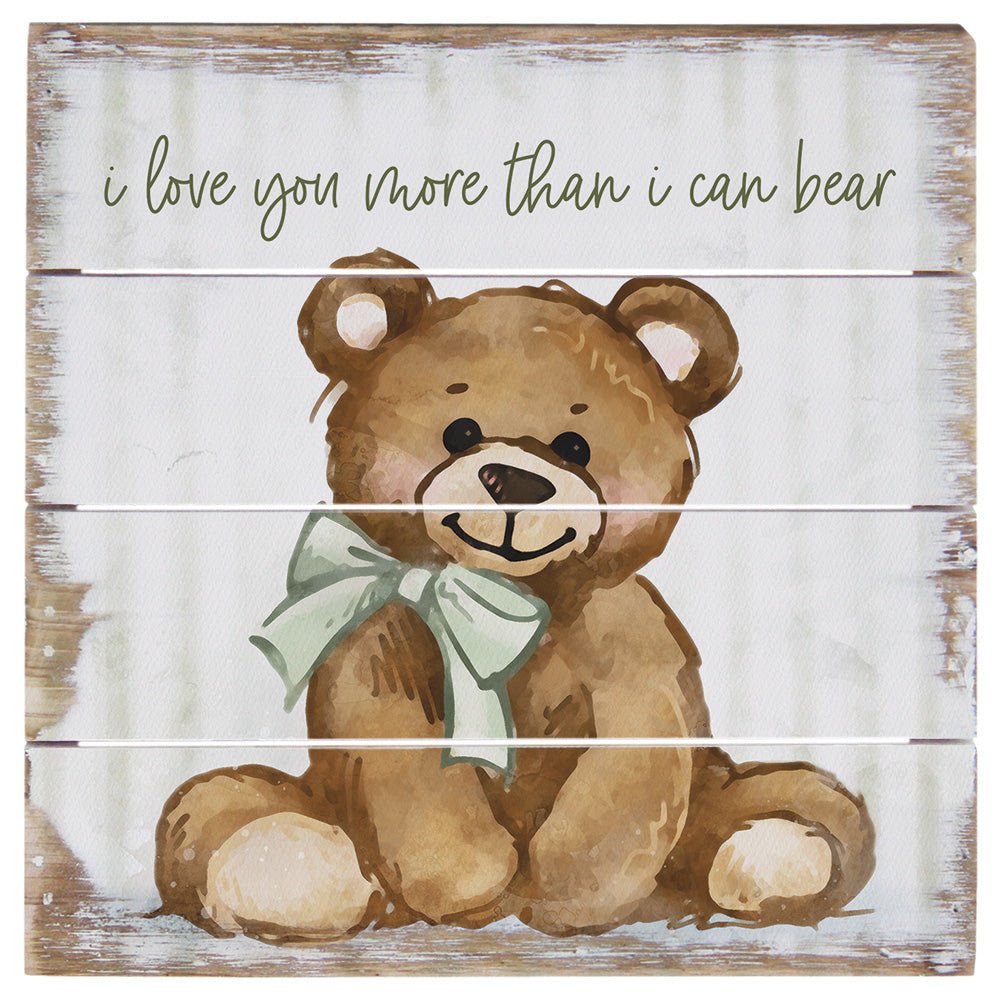 Love More Teddy Bear 6"