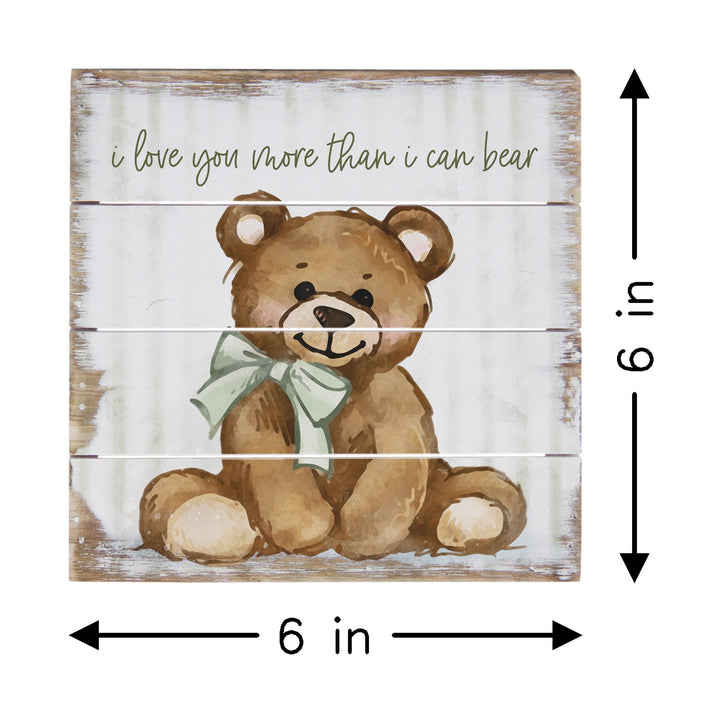 Love More Teddy Bear