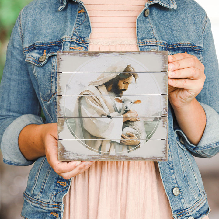 Jesus Lamb Art