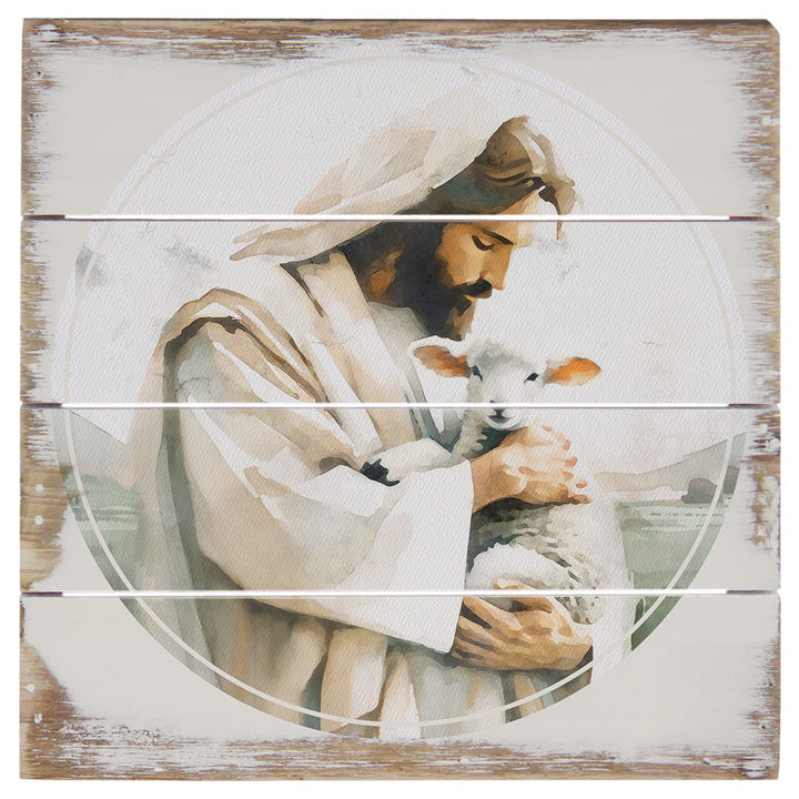 Jesus Lamb Art 6"