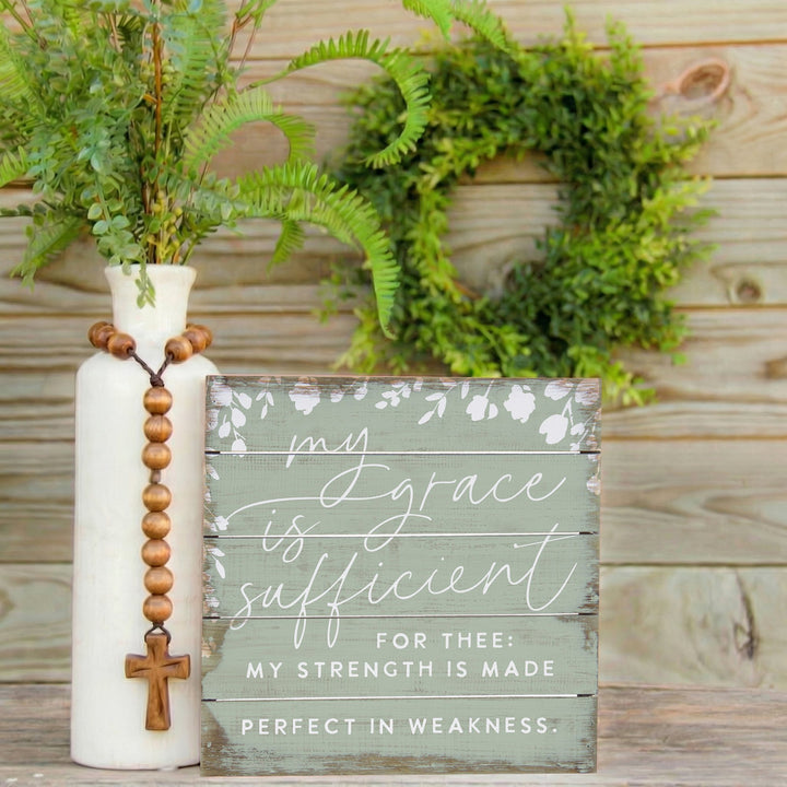 Grace Sufficient Green
