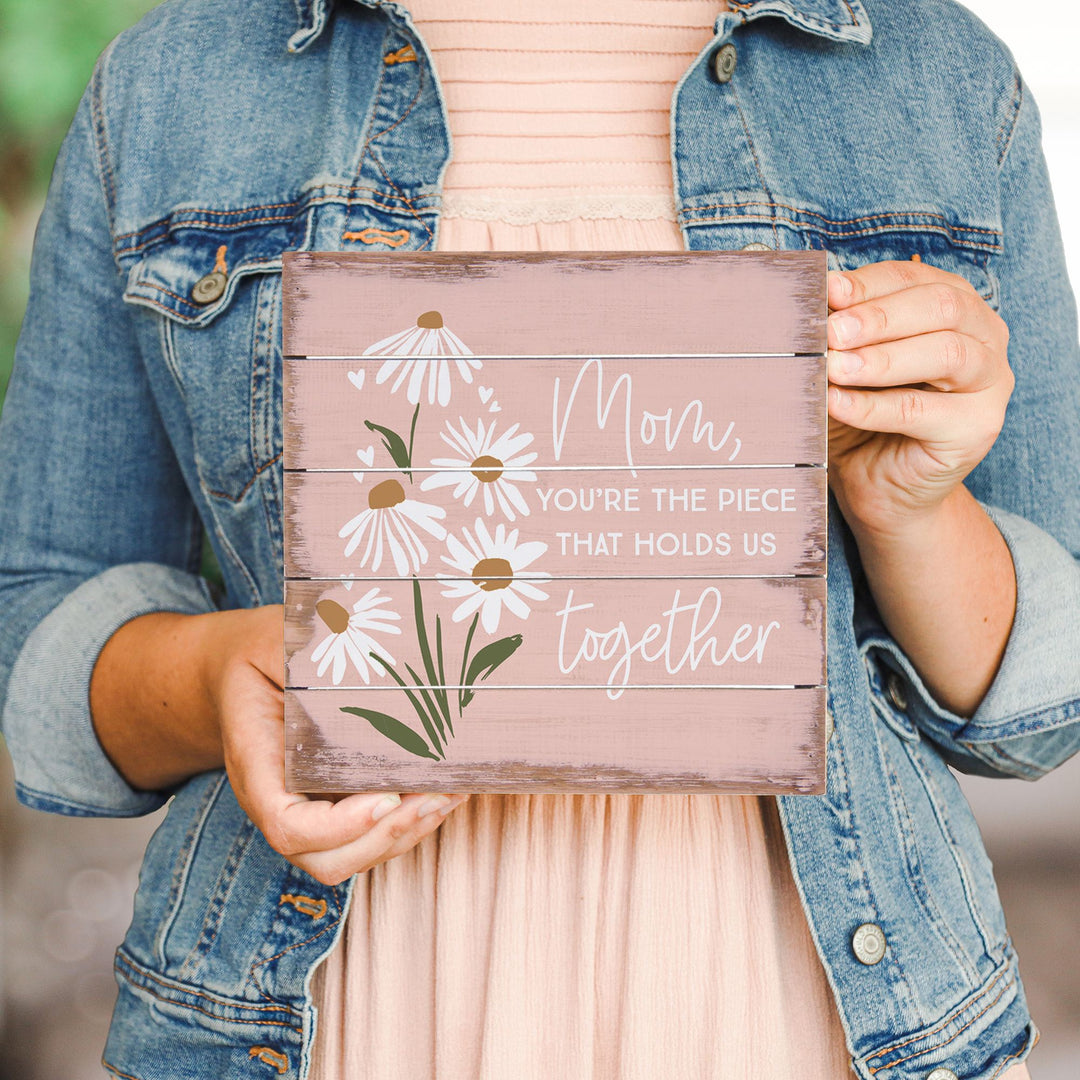 Mom The Piece Flowers