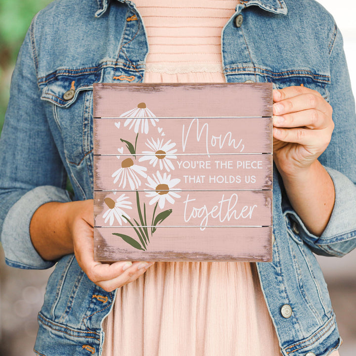 Mom The Piece Flowers