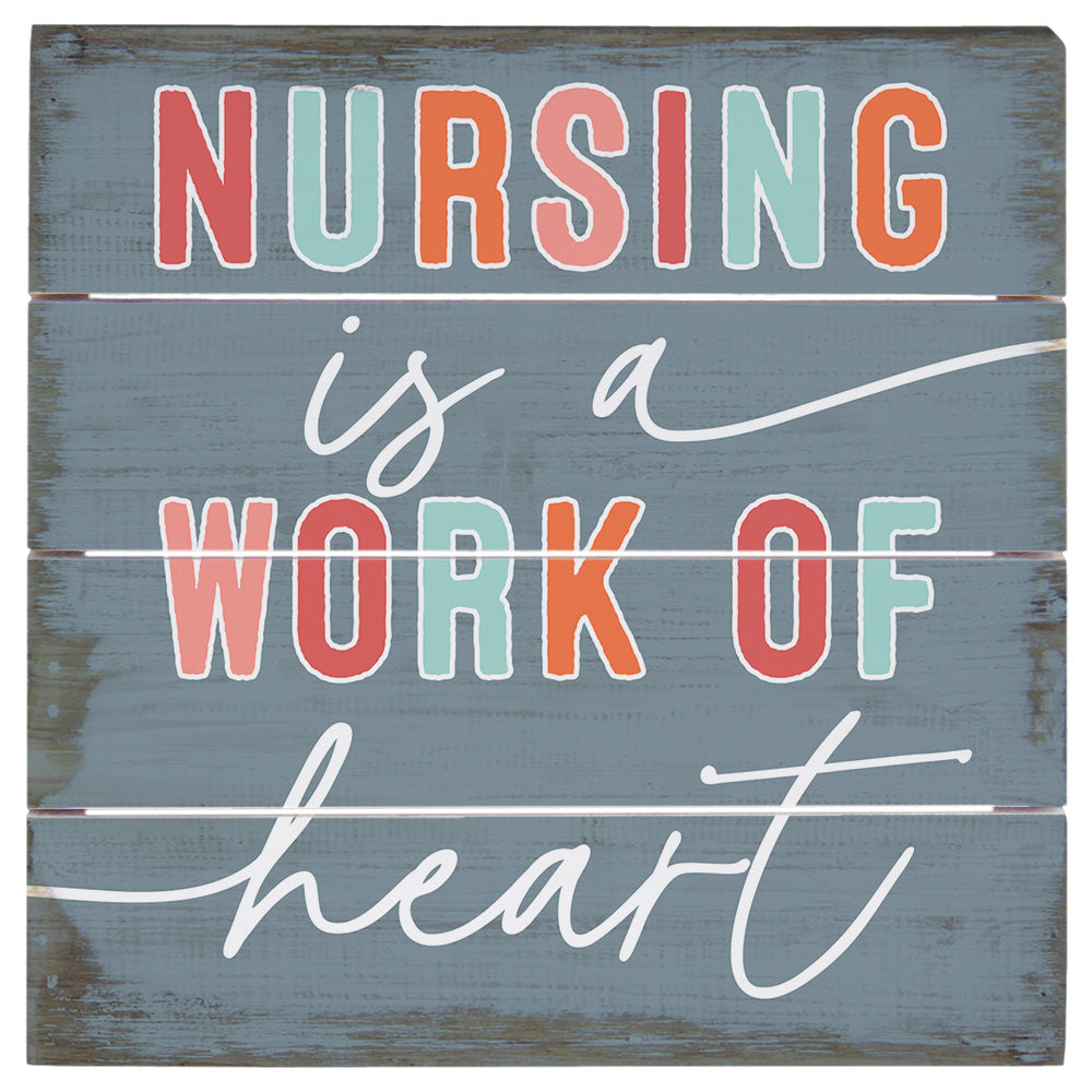 Nursing Work Of Heart 6"
