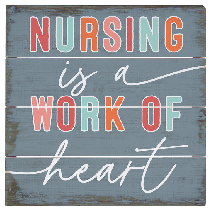 Nursing Work Of Heart 6"