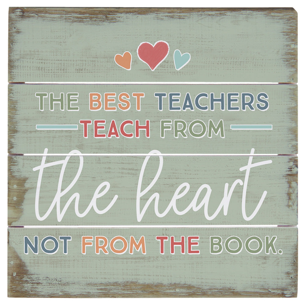 Best Teachers Green 6"