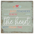 Best Teachers Green 6"
