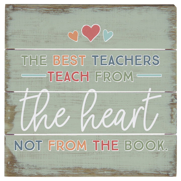 Best Teachers Green 6"