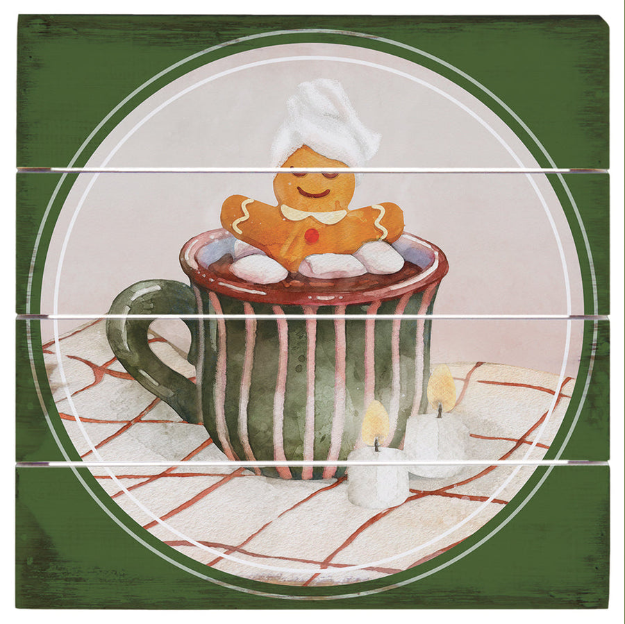 Gingerbread Bathtub 6"
