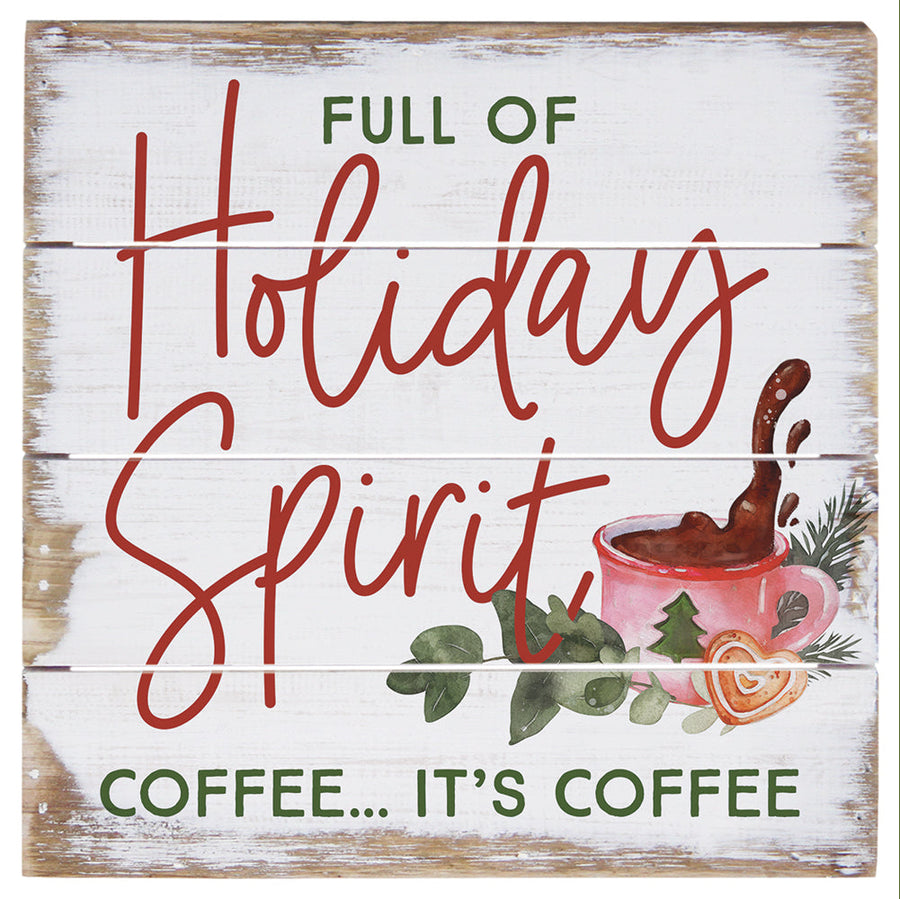 Holiday Spirit Coffee 6"