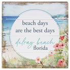 Beach Days Flowers LOC - 6"