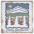 Mountain Stamp LOC 6"