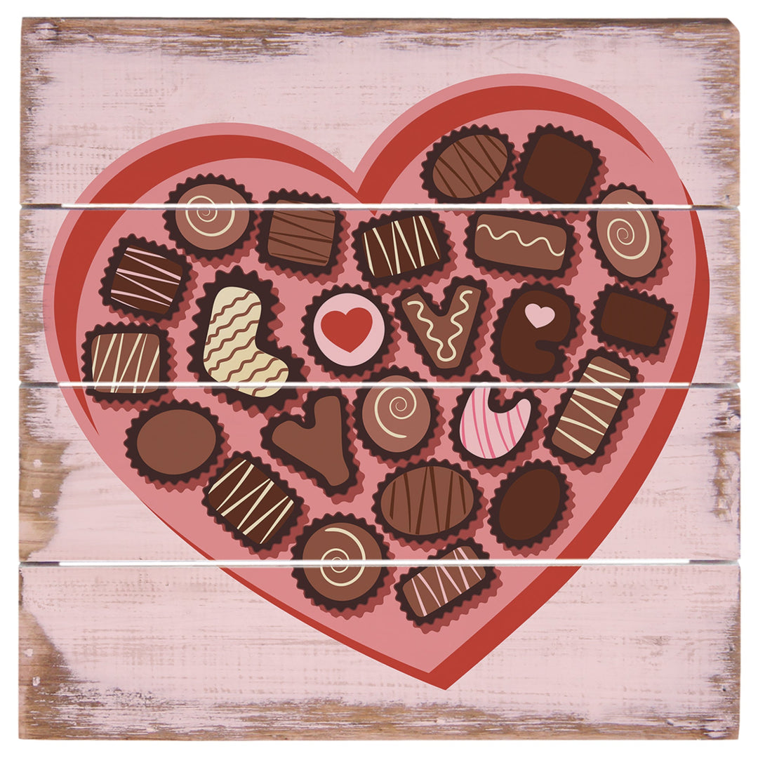 Chocolate Box Heart 6"