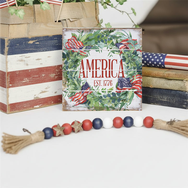 America 1776 Wreath