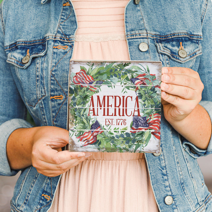 America 1776 Wreath