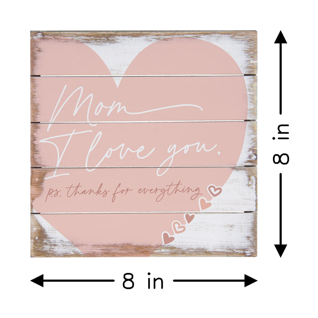 Mom Love You Heart PER
