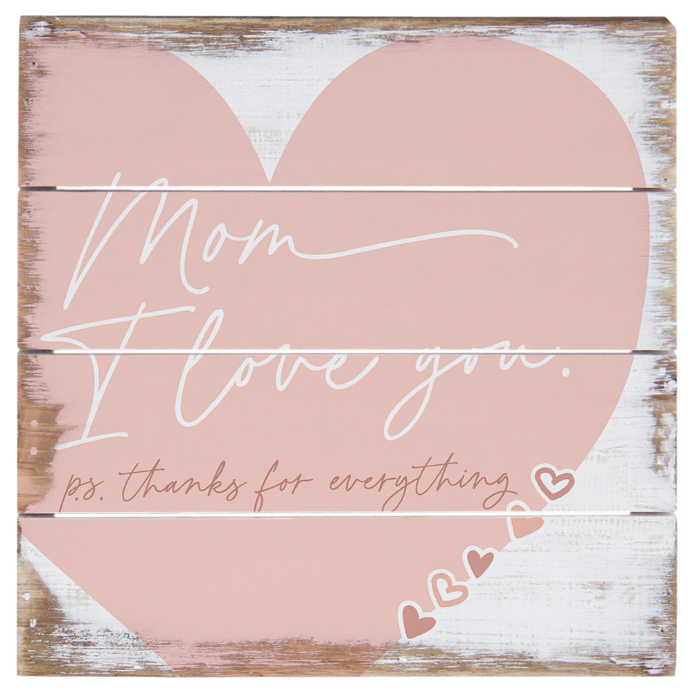 Mom Love You Heart PER 6"