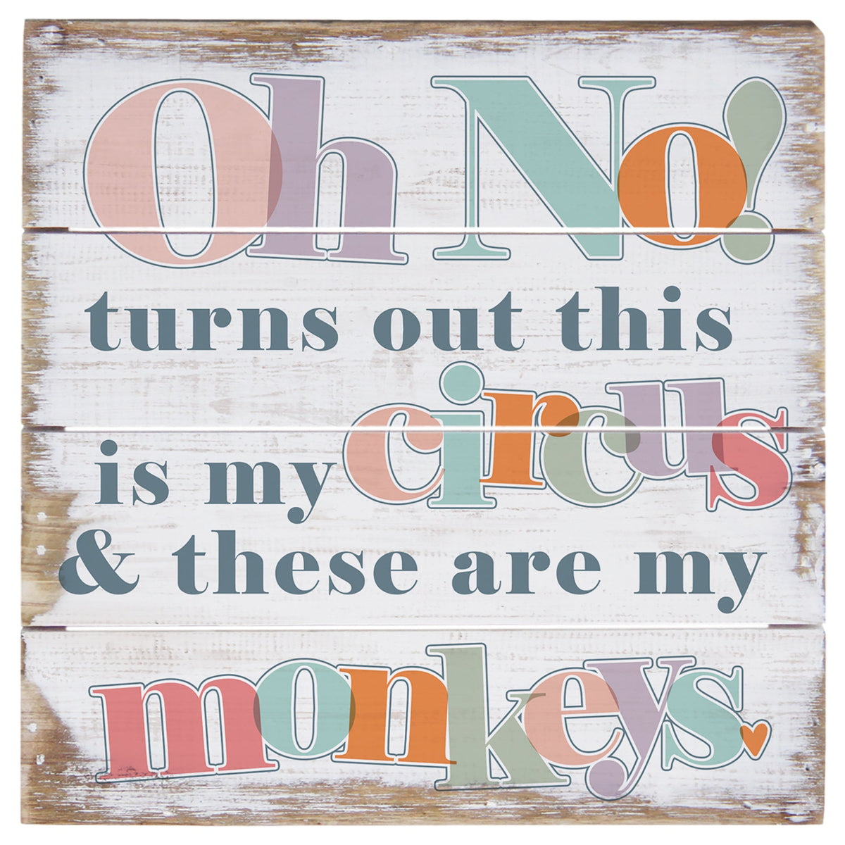 Oh No Circus Monkeys 6"