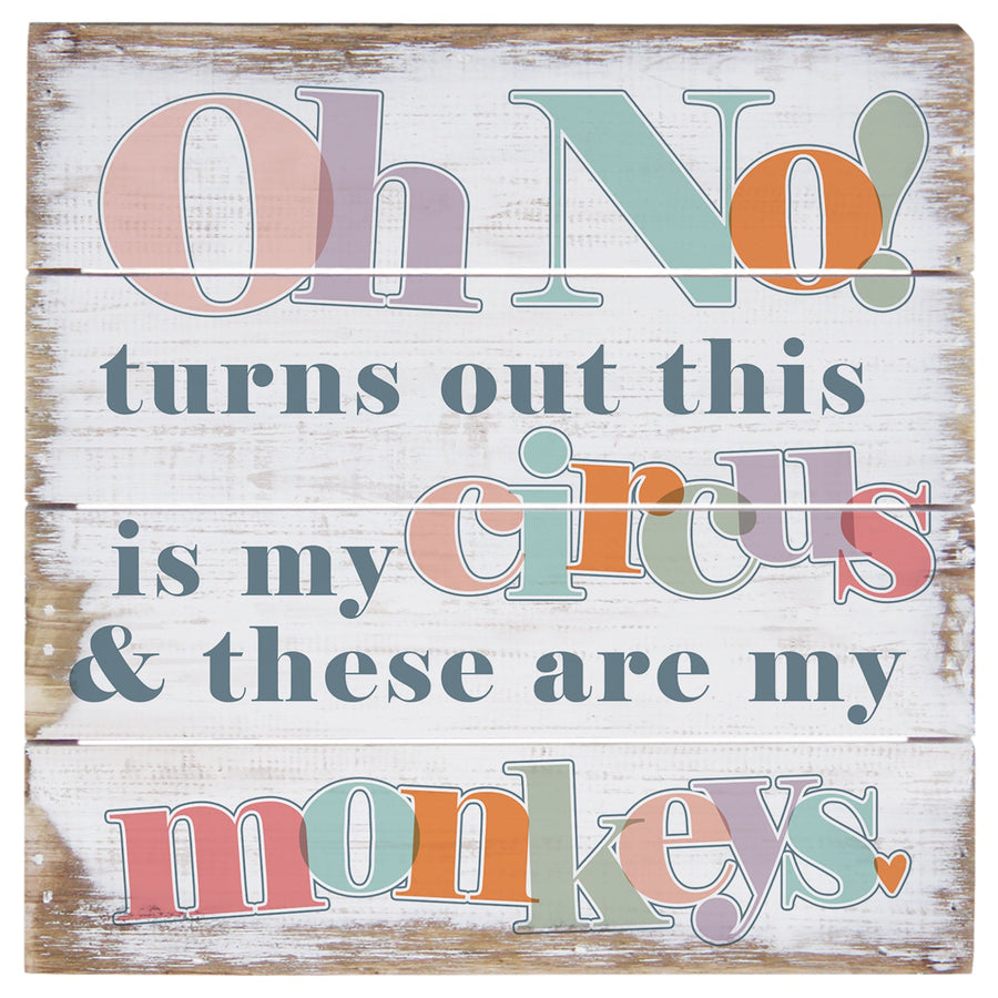 Oh No Circus Monkeys 6"