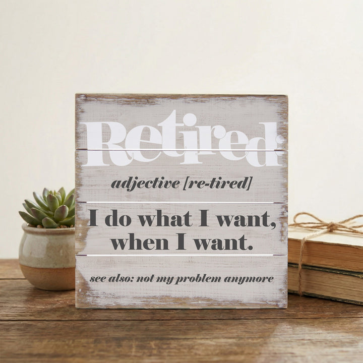 Retired Definition
