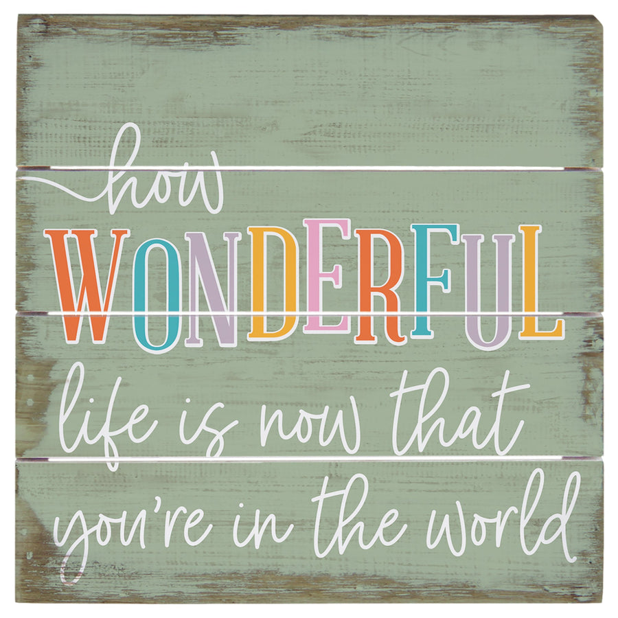 Wonderful Life Green 6"