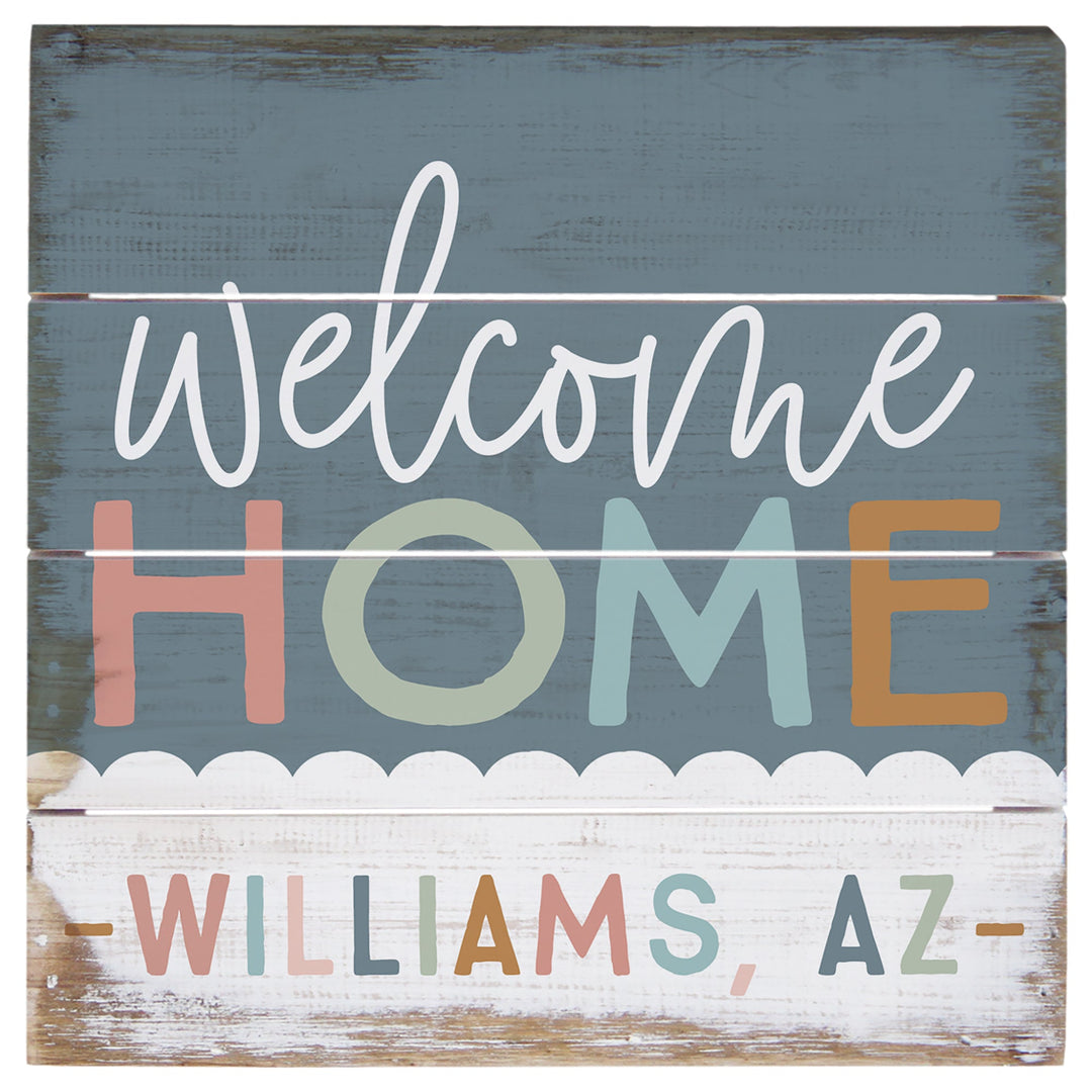 Welcome Home Scallop 6" LOC