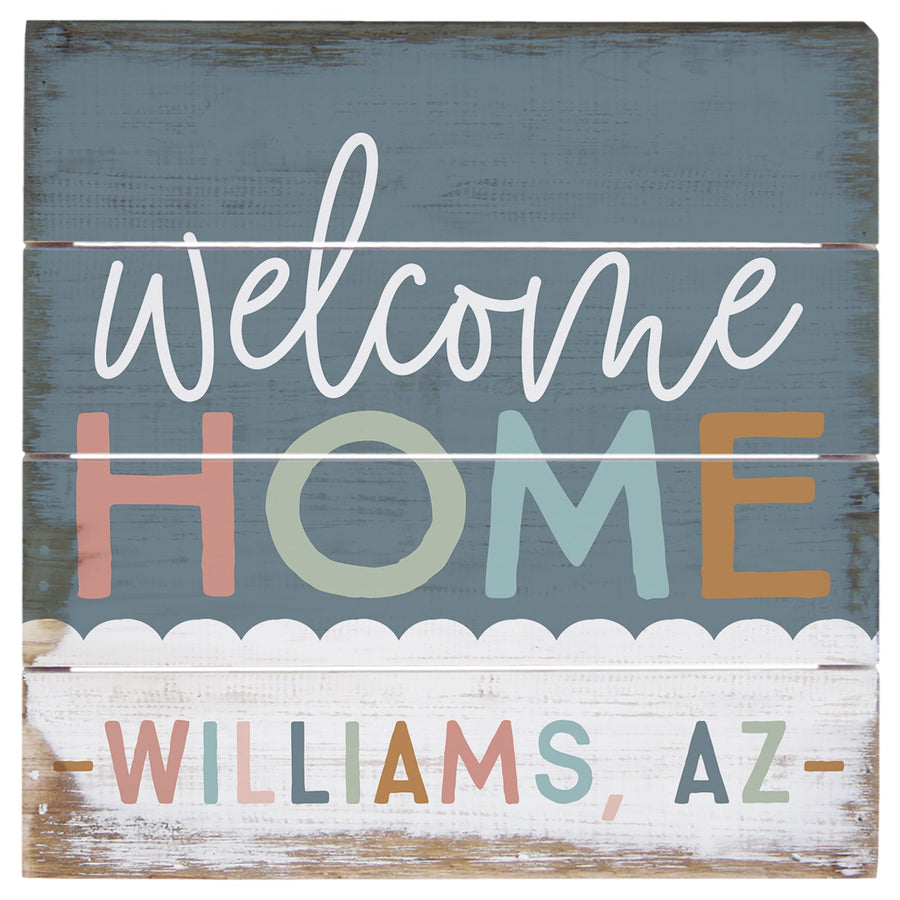 Welcome Home Scallop 6" LOC