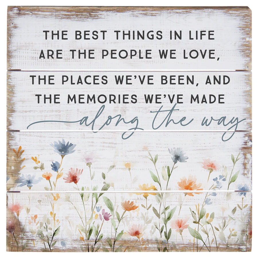 Along The Way Flowers 6"