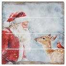 Santa Deer Cardinal 6"